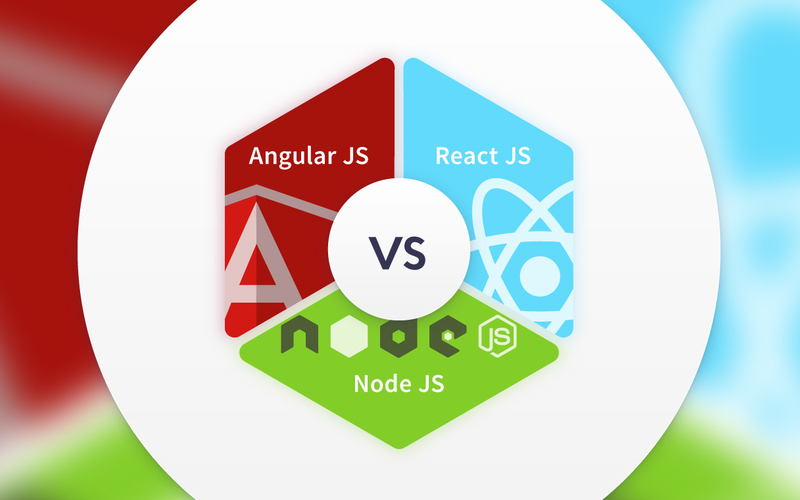 Blog Article AngularJS vs NodeJS vs ReactJS – What Framework to Choose image