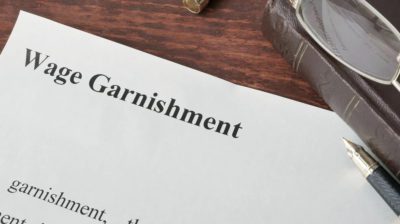 wage garnishment 