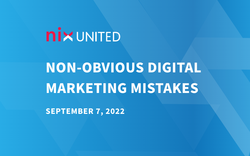 Blog Article NIX United Hosts Digital Marketing Webinar with Nick Maslii image