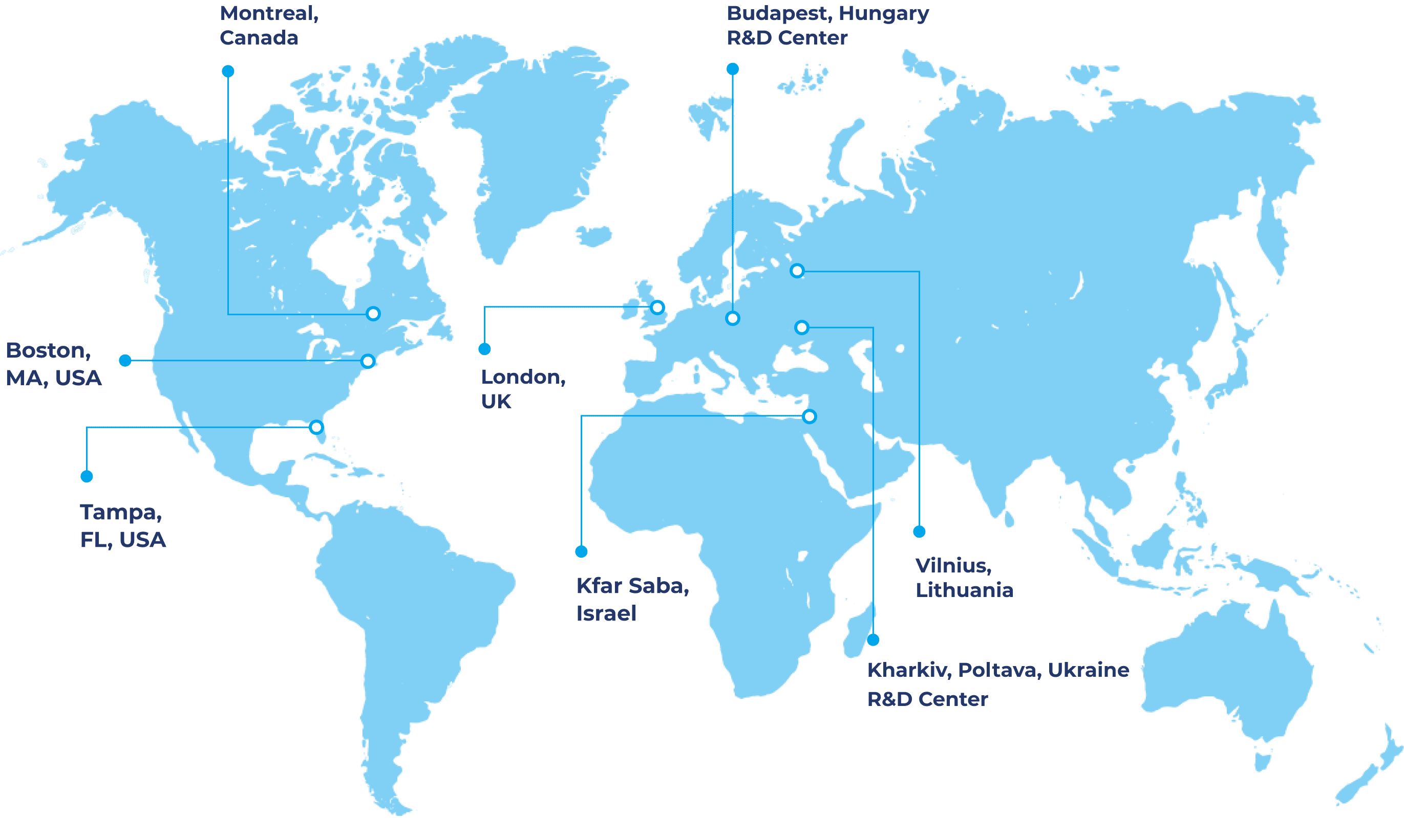 Our-offices-map